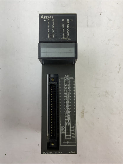 MITSUBISHI A1SX41 INPUT UNIT 12/24VDC 3/7mA