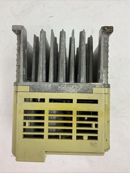 YASKAWA CIMR-JU4A0004BAA REV A J1000 AC DRIVE OUTPUT AC3PH 0-480V 4.1A/3.4A