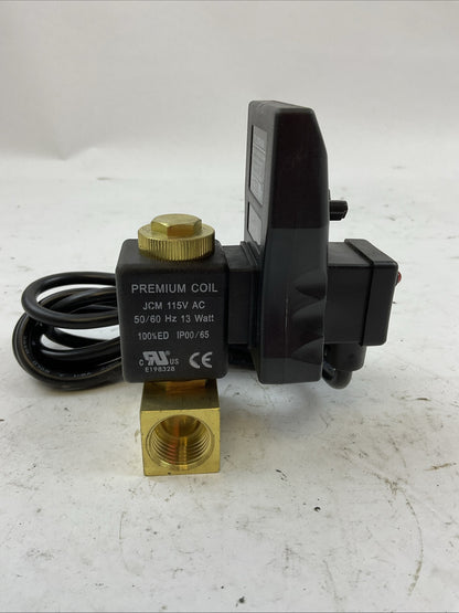COMPRESSOR ENGINEERING CORPORATION ADV50-1 1/2" NPT  115VAC 230PSI SOLENOID TIME
