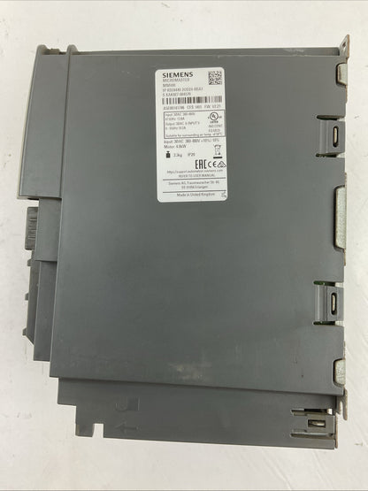 SIEMENS MICROMASTER MM440 1P 6SE6440-2UD24-0BA1 CFS: H01 FW: V2.21 AC DRIVE