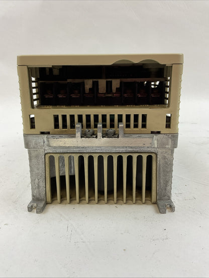 YASKAWA CIMR-VU4A0023FAA REV D V1000 AC DRIVE OUTPUT AC3PH 0-480V 23.0A/18.0A