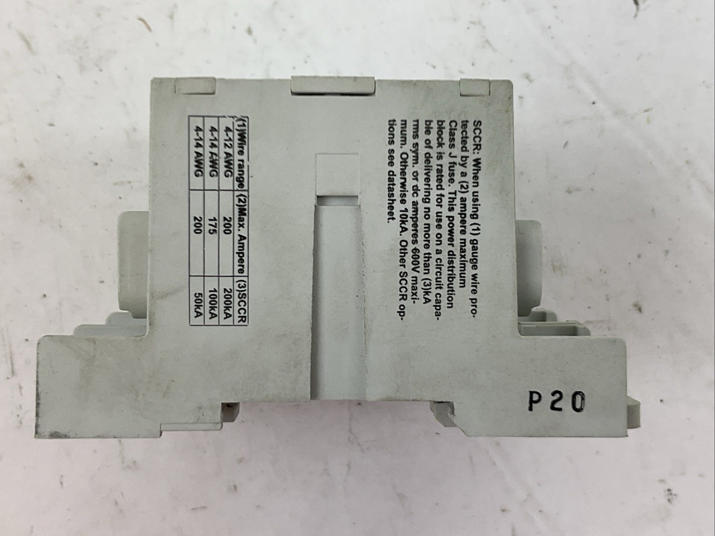 BUSSMANN PDBFS220 POWER DISTRIBUTION BLOCK 600V 175A (LOT OF 3)