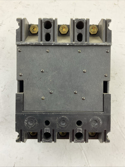 SQUARE D FAL34100 SER 2 MOLDED CASE CIRCUIT BREAKER 100AMP 3POLE 480VAC 250VDC