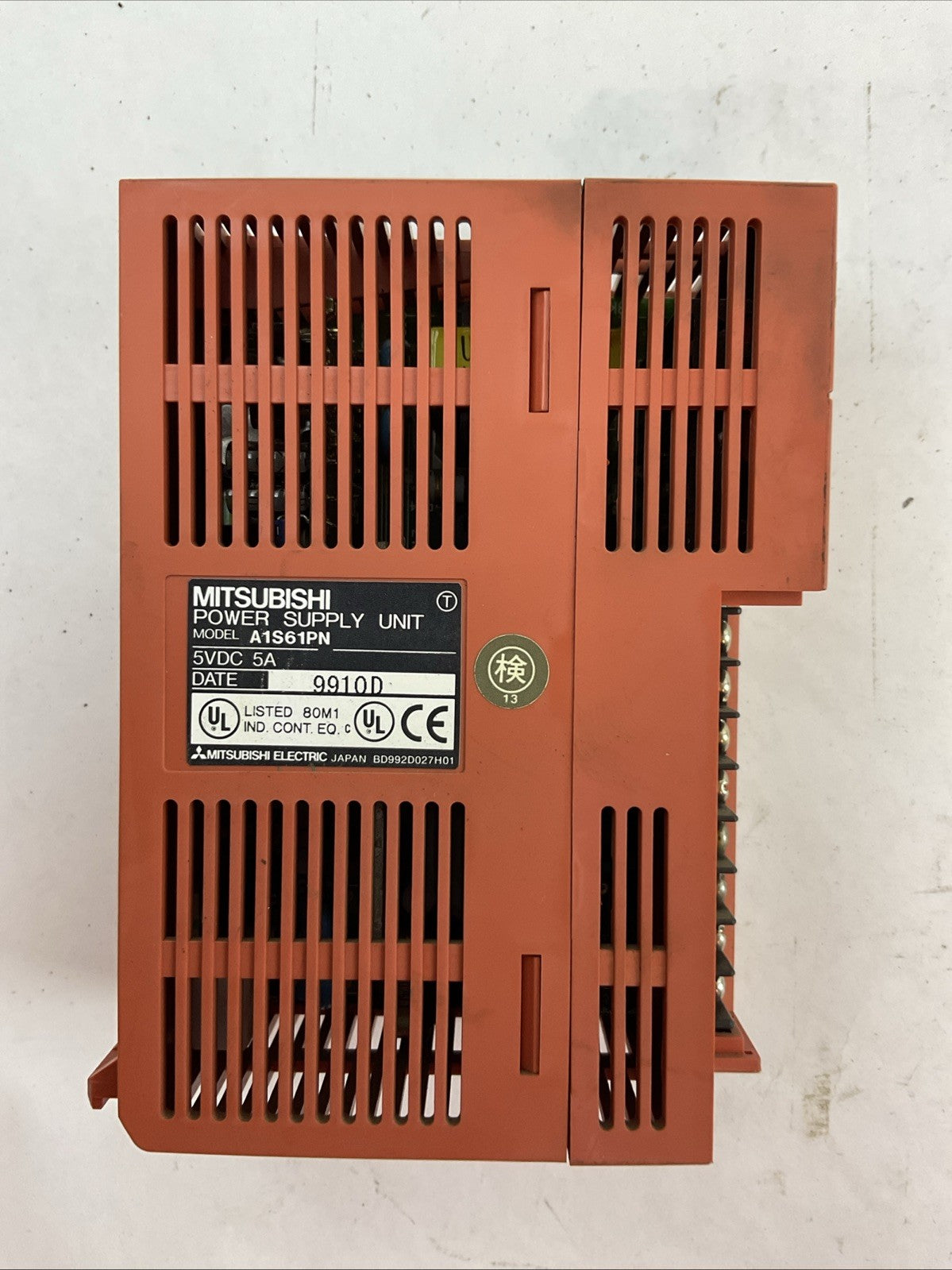 MITSUBISHI A1S61PN POWER SUPPLY UNIT 5VDC 5A