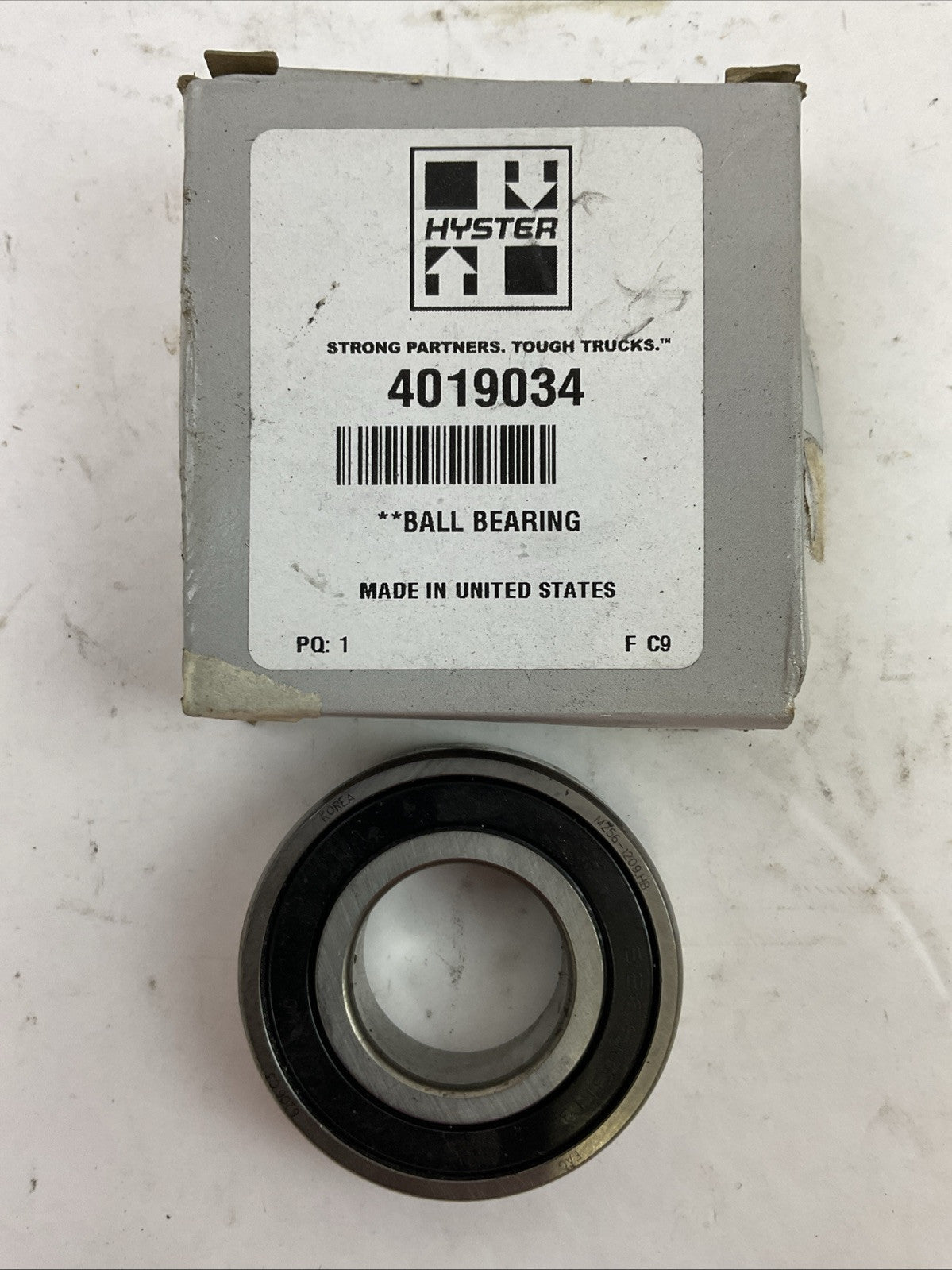 HYSTER 4019034 BALL BEARING KOREA M256-1209HB 6206.C3