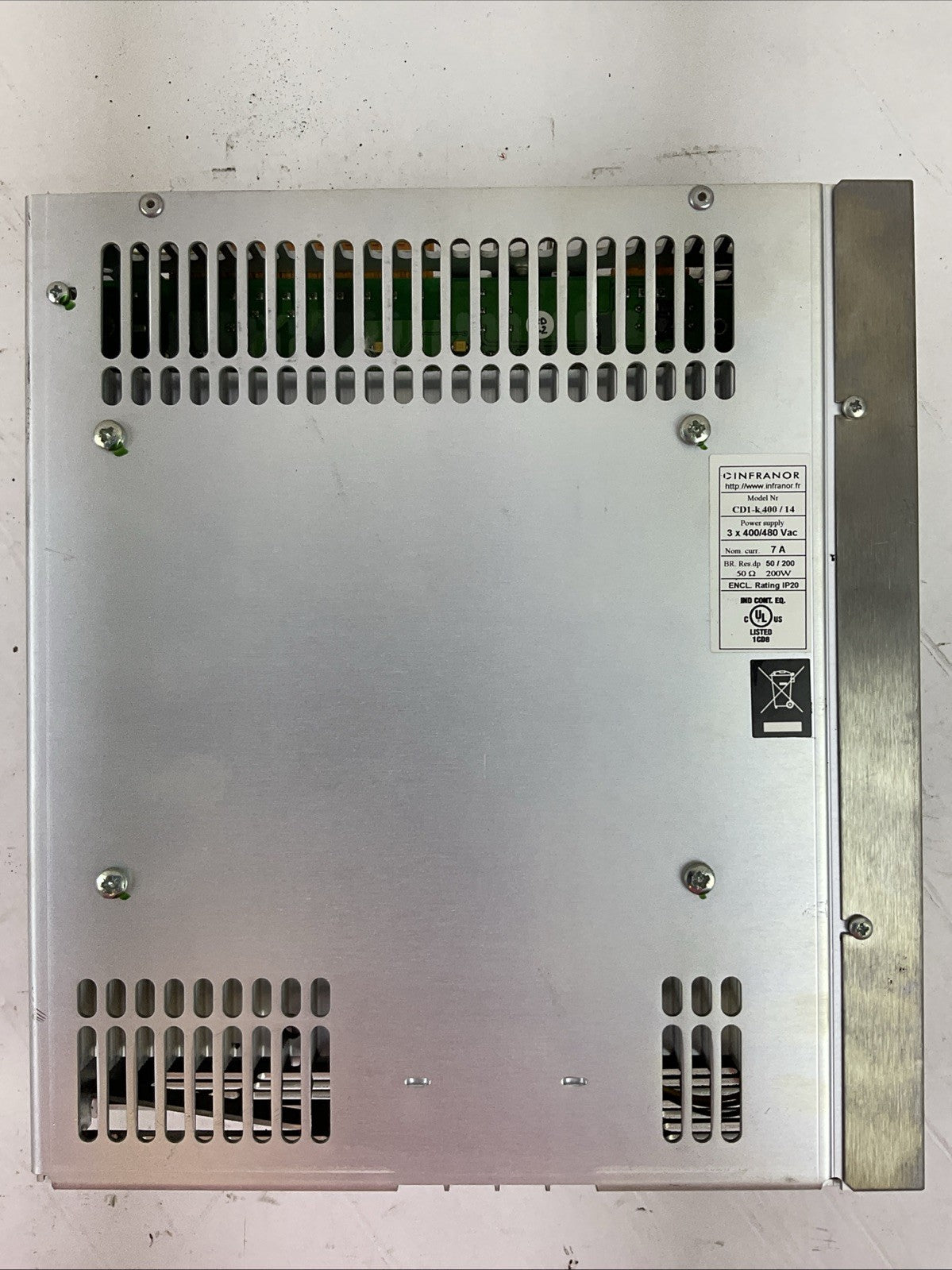 INFRANOR CD1-K PCD1-2/AE245501 SERVO DRIVE CD1-K 400/14