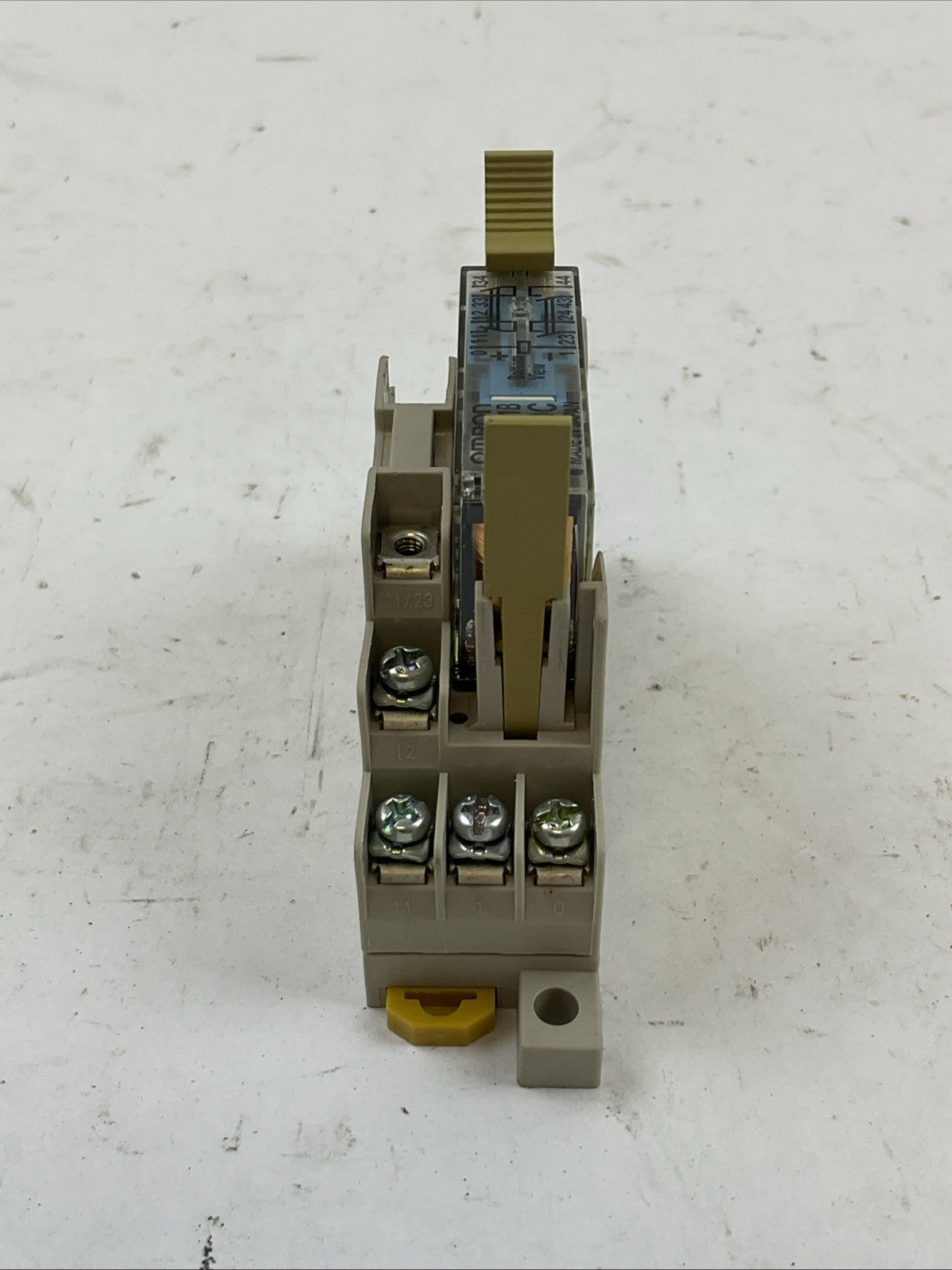 OMRON P7SA-10F RELAY BASE 20A 288VAC G7SA-3A1B RELAY 24VDC (LOT OF 4)