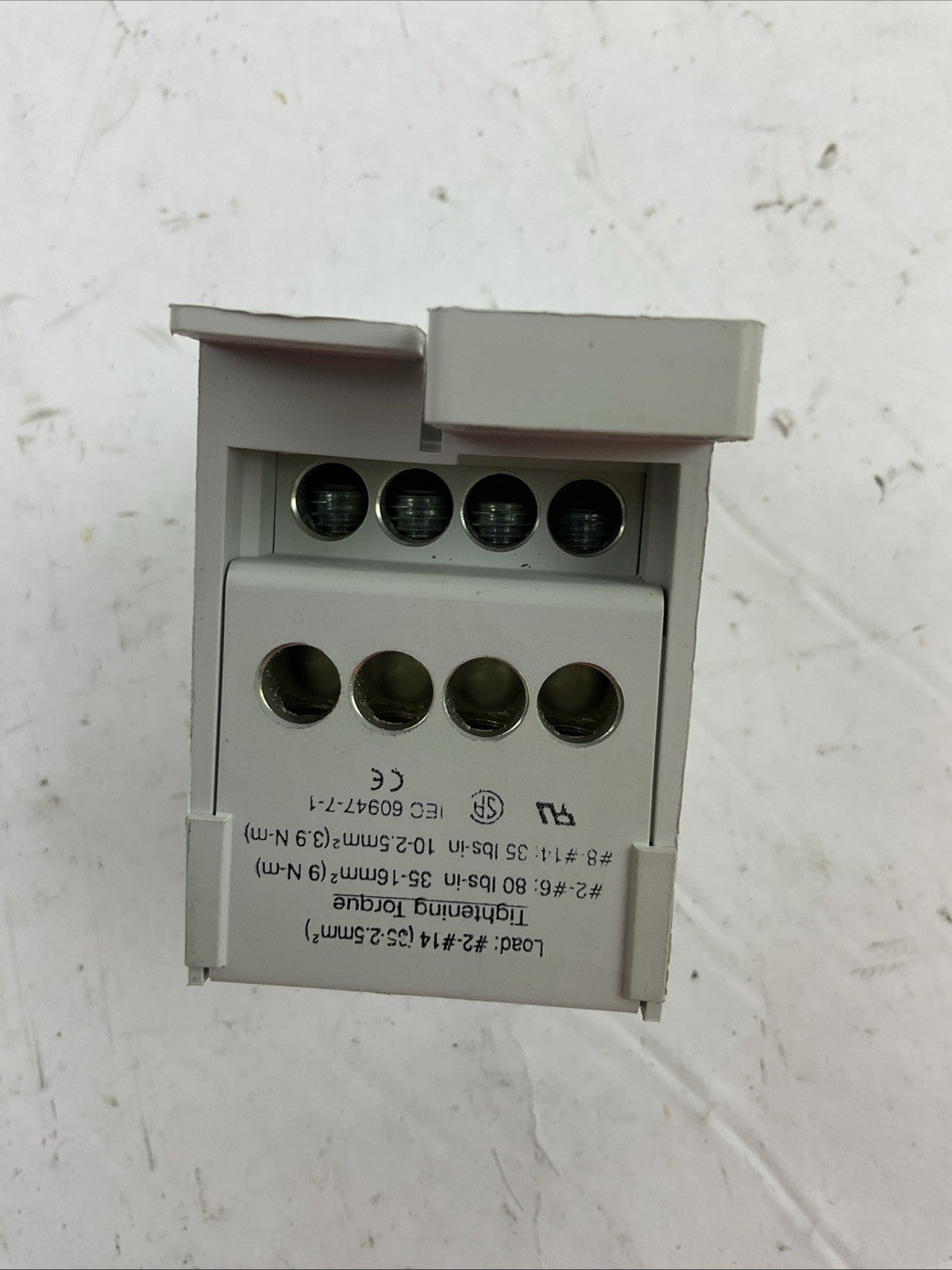 WEIDMULLER WPDB POWER DISTRIBUTION BLOCK 600V 310A (LOT OF 3)