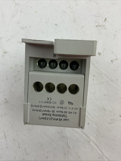 WEIDMULLER WPDB POWER DISTRIBUTION BLOCK 600V 310A (LOT OF 3)