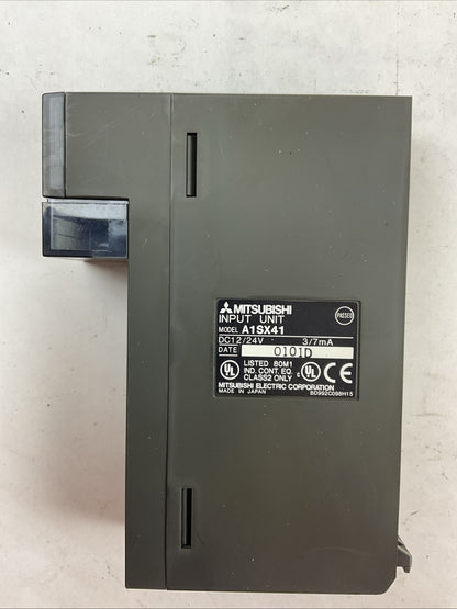 MITSUBISHI A1SX41 INPUT UNIT 12/24VDC 3/7mA