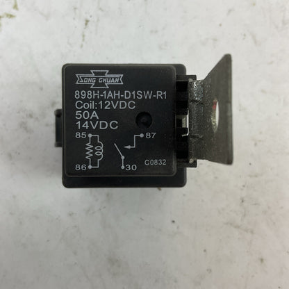 HYSTER 1375794 RELAY SHROUDED 4 PIN SONG CHUAN 898H-1AH-D1SW-R1 (2 RELAYS)