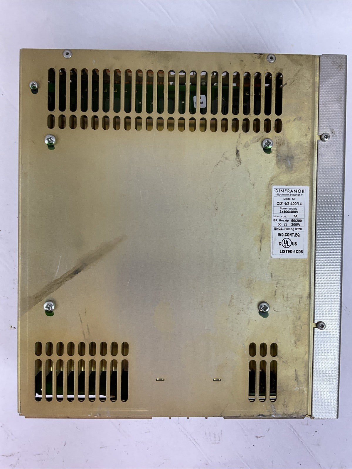 INFRANOR CD1-K2 PCD1-2/AE202 SERVO DRIVE CD1-K2-400/14