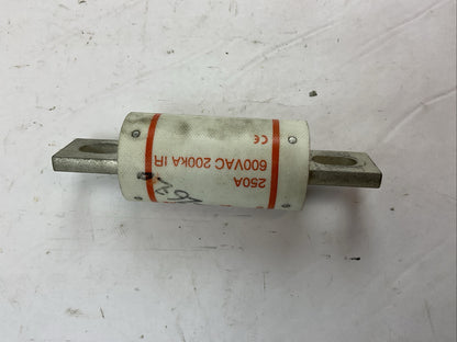 FERRAZ SHAWMUT A60X250-4 AMP-TRAP FORM 101 SEMICONDUCTOR FUSE (LOT OF 3)