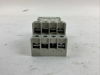 ALLEN BRADLEY 700-HN103 SER C RELAY SOCKET 10A 300V (LOT OF 5)