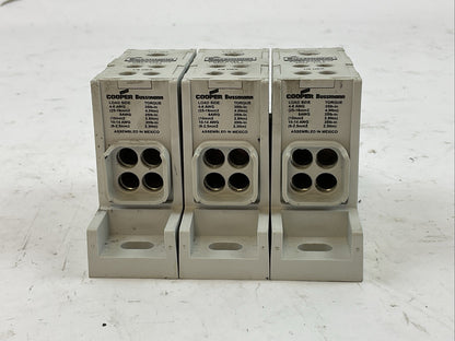 BUSSMANN PDBFS220 POWER DISTRIBUTION BLOCK 600V 175A (LOT OF 3)