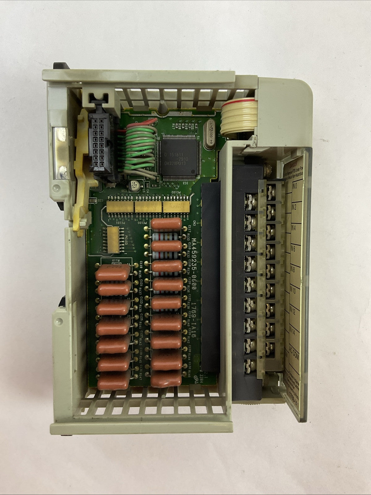 ALLEN BRADLEY 1769-IA16 SER A REV 2 F/W REV 3.1 16PT 85-265VAC INPUT MODULE