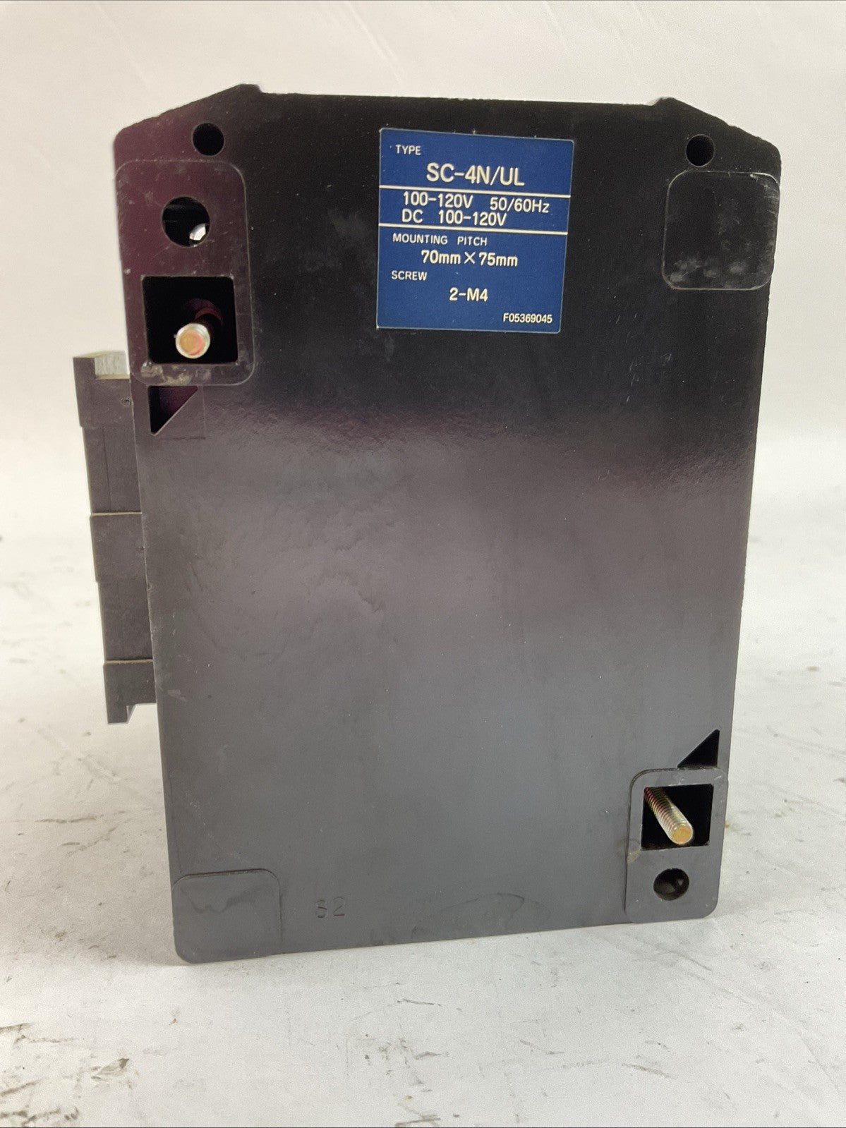 FUJI 1NC2T0 SC-4N CONTACTOR 90A 600VAC 3PH 50HP COIL 100-120VDC