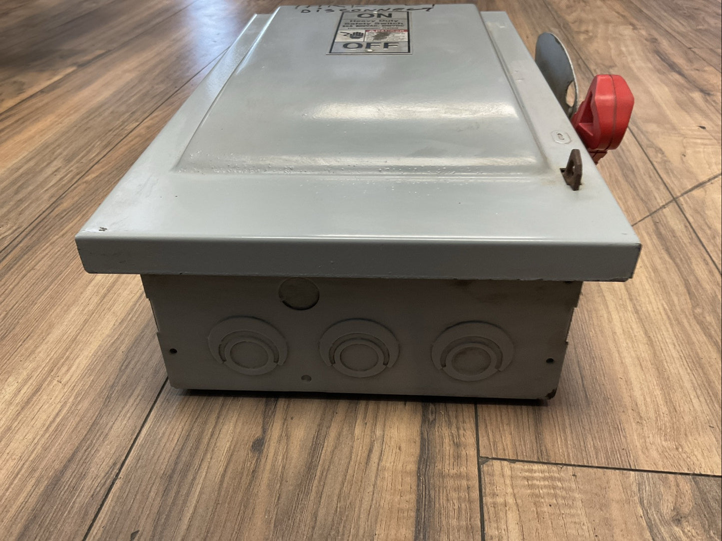 SIEMENS HF361 FUSIBLE SAFETY SWITCH 60AMP 600VAC