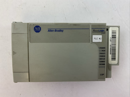 ALLEN BRADLEY 1764-LSP SER C REV D FRN 9 MICROLOGIX 1500 PROCESSOR UNIT