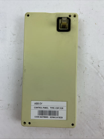 ABB OY CONTROL PANEL TYPE CDP 312R