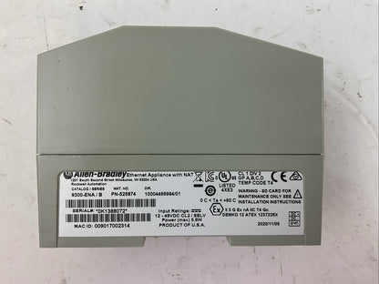 ALLEN BRADLEY 9300-ENA SER B DIR 10004466994/01 ETHERNET APPLIANCE WITH NAT