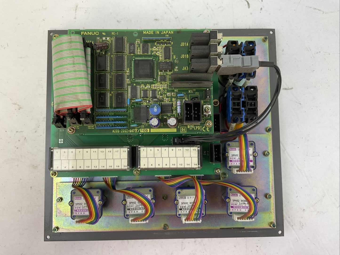 OPERATOR INTERFACE FANUC A20B-2002-0470/10B NIIGATA MECHATRONICS NK212- & KN231-