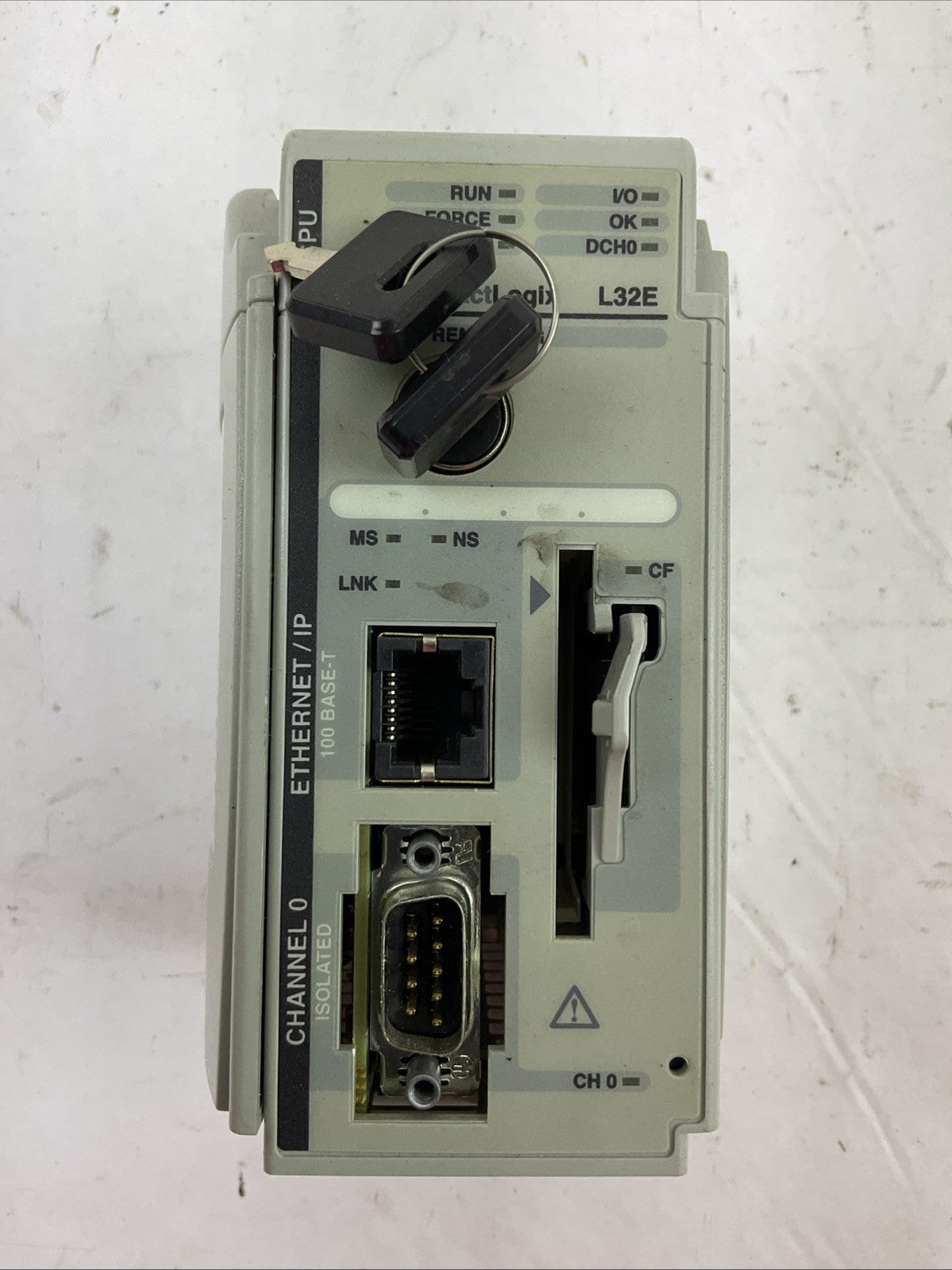 ALLEN BRADLEY 1769-L32E SER A F/W REV 1.15 COMPACT LOGIX 5332E PROCESSOR UNIT