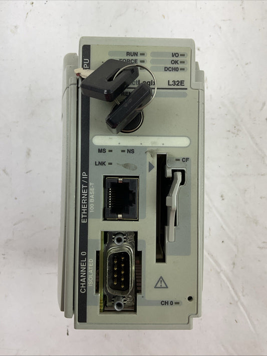 ALLEN BRADLEY 1769-L32E SER A F/W REV 1.15 COMPACT LOGIX 5332E PROCESSOR UNIT