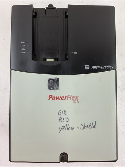 ALLEN BRADLEY 20A D 022 A 3 AYNANNN AC DRIVE FIRMWARE 2.007 11kW 15HP