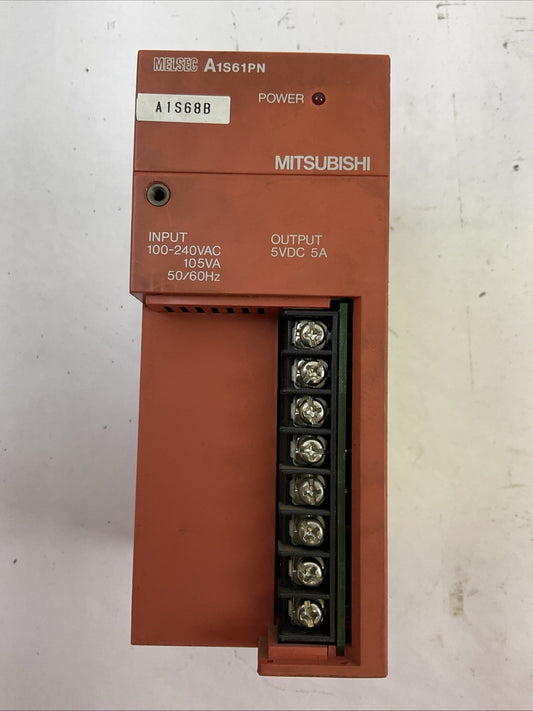 MITSUBISHI A1S61PN POWER SUPPLY UNIT 5VDC 5A