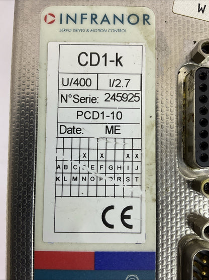 INFRANOR CD1-K PCD1-10 SERVO DRIVE