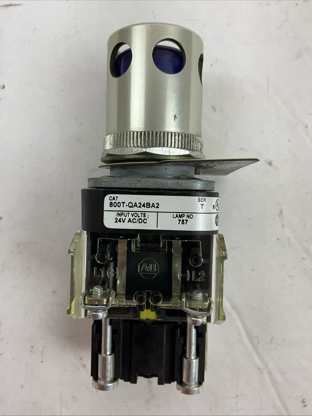 ALLEN BRADLEY 800T-QA24BA2 SER T PUSH BUTTON 24VDC