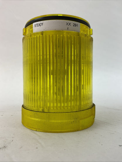ALLEN BRADLEY 855E-24TL8 SER A 24V YELLOW STEADY LED STACK LIGHT 855E-LL24Y