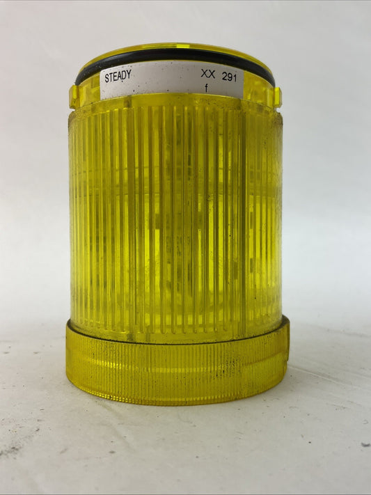 ALLEN BRADLEY 855E-24TL8 SER A 24V YELLOW STEADY LED STACK LIGHT 855E-LL24Y