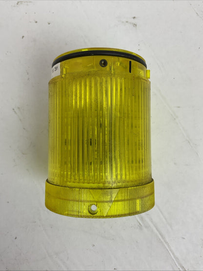 ALLEN BRADLEY 855E-24TL8 SER A 24V YELLOW STEADY LED STACK LIGHT 855E-LL24Y