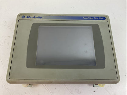 ALLEN BRADLEY 2711P-T7C4D2 SER A REV J PANEL VIEW PLUS 700 24VDC TOUCH SCREEN