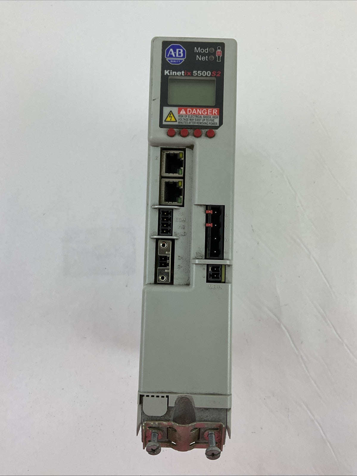 ALLEN BRADLEY 2198-H015-ERS2 FIRMWARE 7.011 SERVO DRIVE SER A