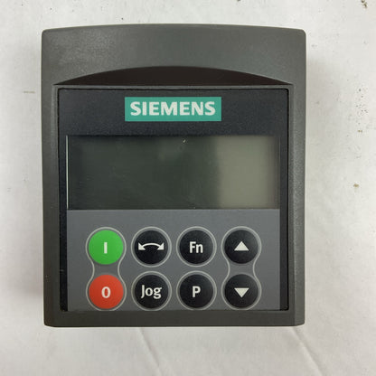 SIEMENS 6ES6400-0BP00-0AA0 MICRO MASTER 4 BASIC OPERATOR PANEL VERSION B09/1.03