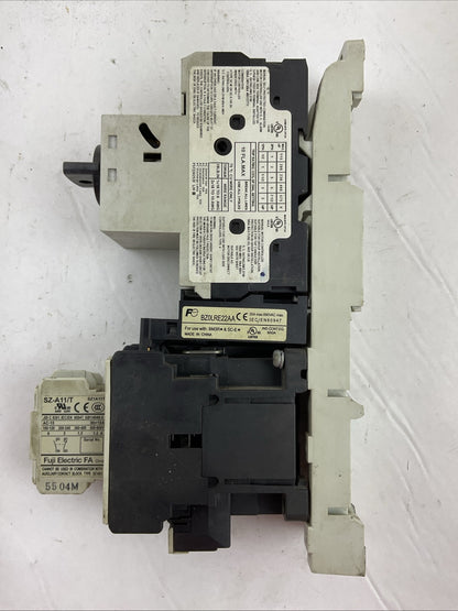 FUJI BM3RHB-010 STARTER SCSC-E04 CONTACTOR COIL 110-120V SZ-A11/T BZ0LRE22AA