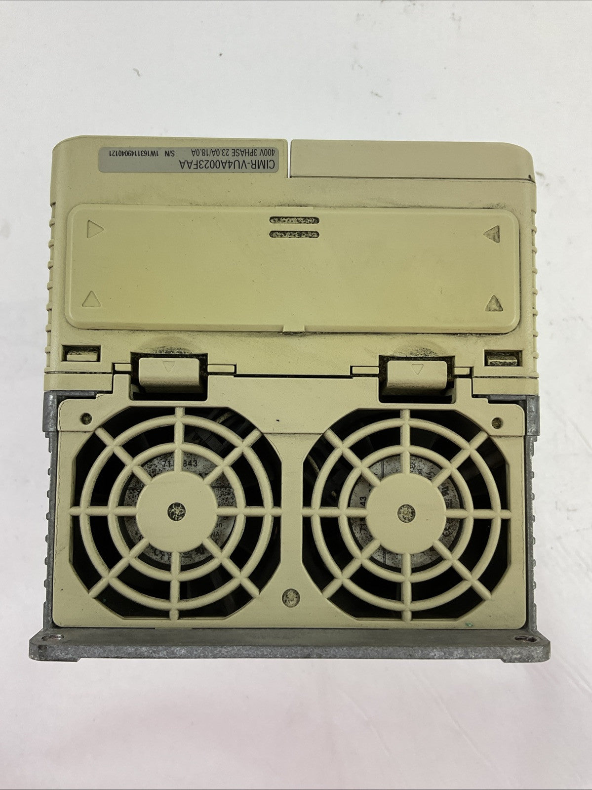 YASKAWA CIMR-VU4A0023FAA REV D V1000 AC DRIVE OUTPUT AC3PH 0-480V 23.0A/18.0A