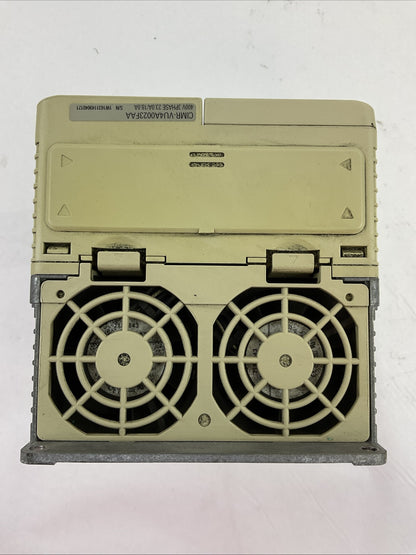 YASKAWA CIMR-VU4A0023FAA REV D V1000 AC DRIVE OUTPUT AC3PH 0-480V 23.0A/18.0A